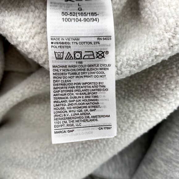 GAP x Disney Sweater Men Large Gray Mickey‎ Mouse Crew Neck Pullover DisneyWorld - Picture 11 of 13